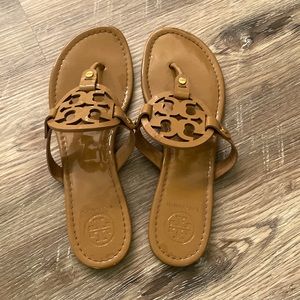Tory Burch sandals.